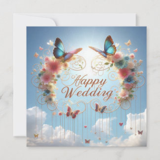 Happy Wedding Greeting Cards 
