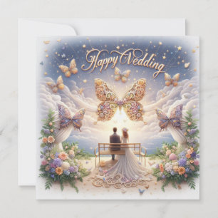 Happy Wedding Greeting Cards 