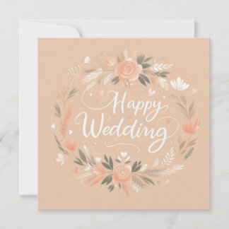 Happy Wedding Greeting Cards