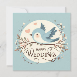 Happy Wedding Greeting Cards 