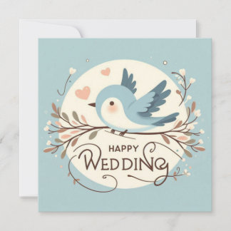 Happy Wedding Greeting Cards