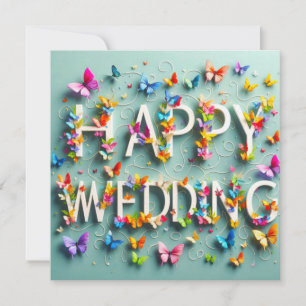 Happy Wedding Greeting Cards 