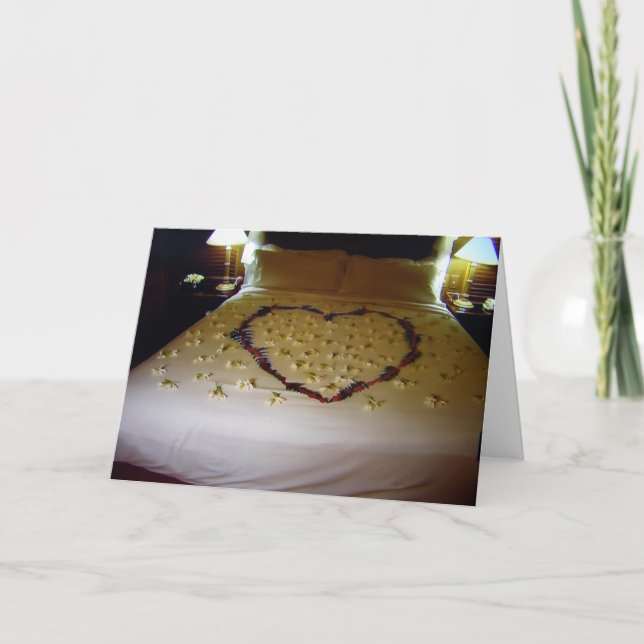 HAPPY WEDDING-HAPPY HONEYMOON CARD (Front)