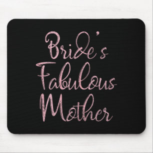Happy wedding marry funny gift bride's fabulous mouse mat