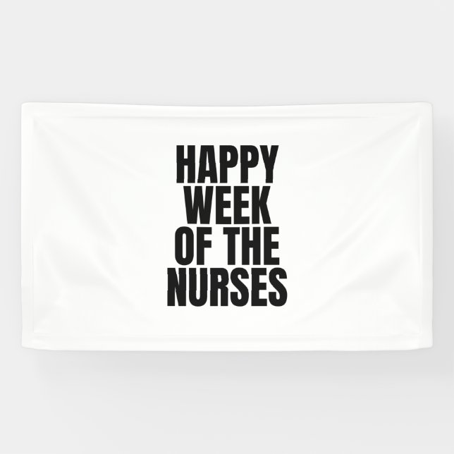 happy week of the nurses banner (Horizontal)