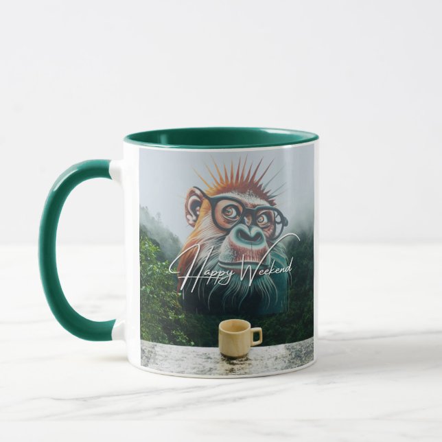 Happy Weekend and let's have some fun. Mug (Left)