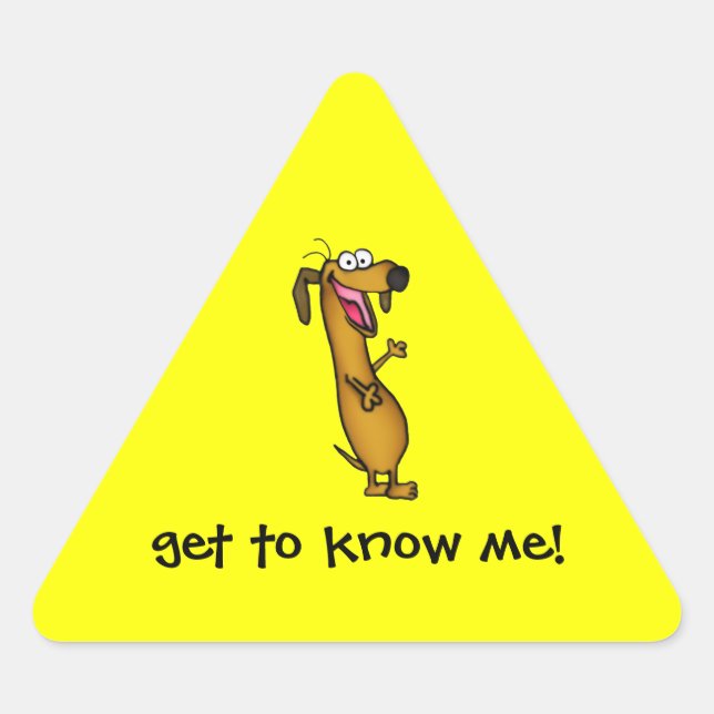 Happy Weenie Stickers (Front)