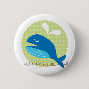 Happy Whale Button