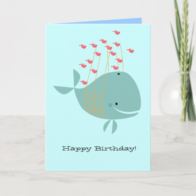 Happy Whale Card (Front)
