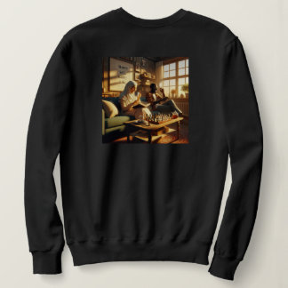 Happy Wife, Happy Life Angel Heart Sweatshirt