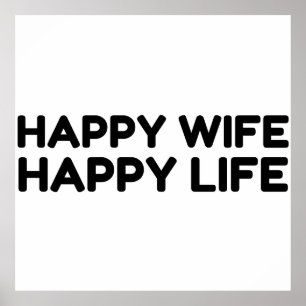 Happy Wife Life Poster