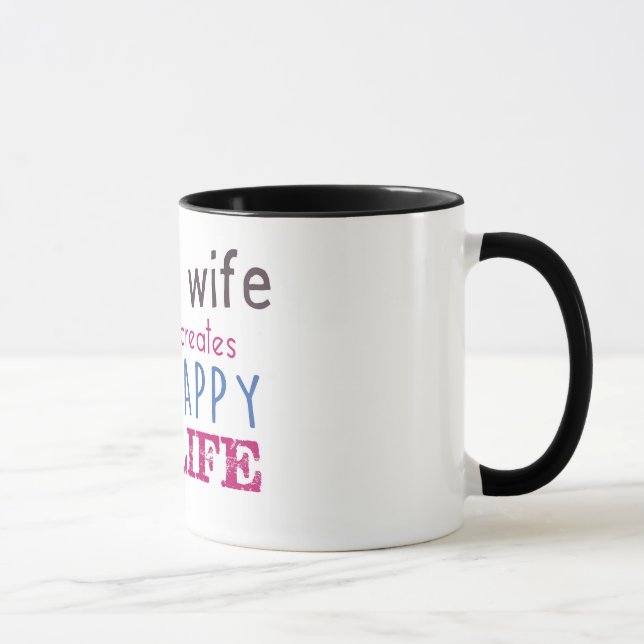 happy wife mug (Right)