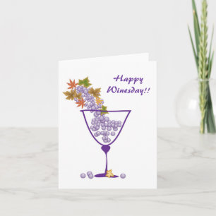 Happy Winesday!! - Card