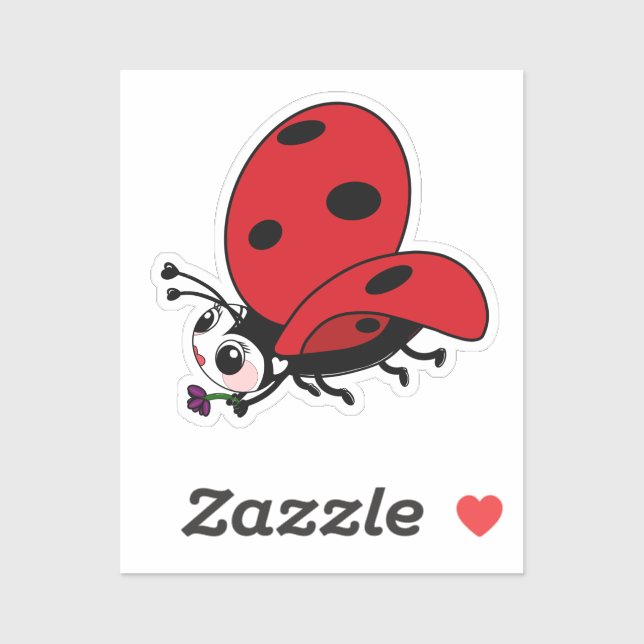 Happy Wings Ladybug  (Sheet)