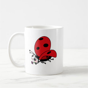 Happy Wings Ladybug Coffee Mug