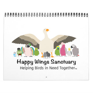 Happy Wings Sanctuary Calendar Fundraiser