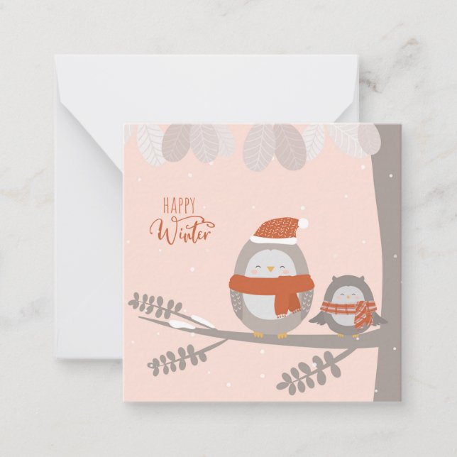 Happy Winter Card (Front)