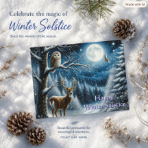 Happy Winter Solstice Greeting