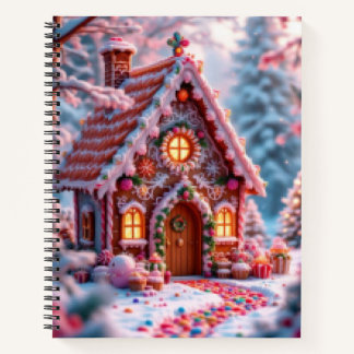  Happy Winter with Christmas  Notebook