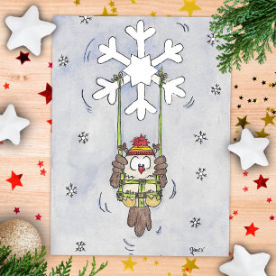 HAPPY WINTERDAYS postcard by Nicole Janes