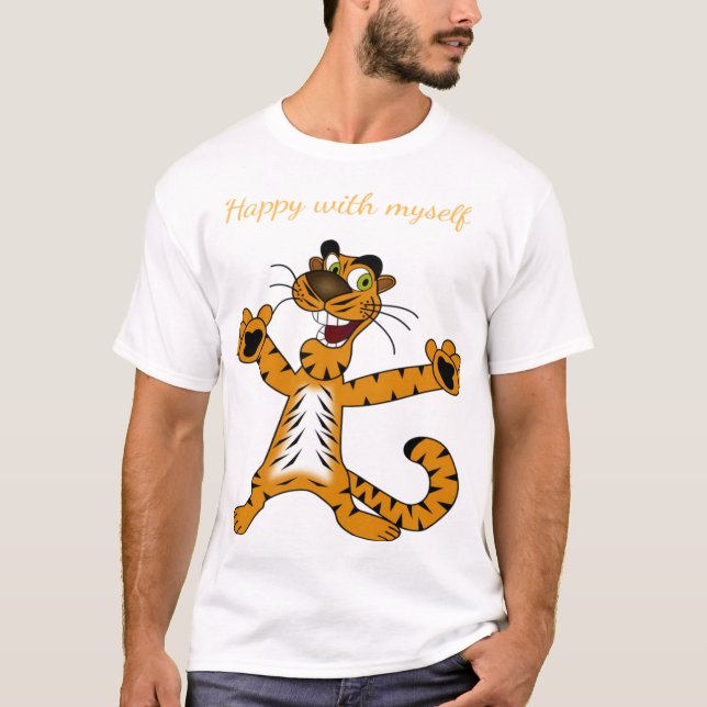 Happy with myself T-Shirt (Front)