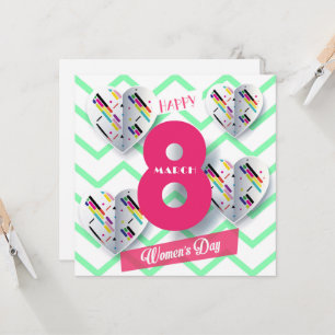 Happy women’s day! 8th March International Holiday Invitation