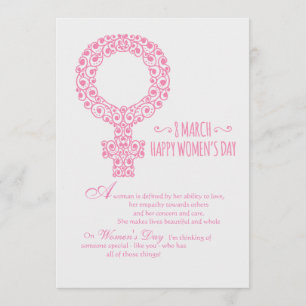 Happy Women's Day Card