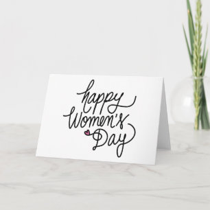 Happy Women's Day Card