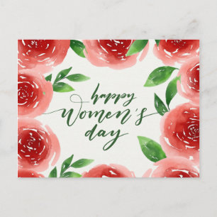 Happy Women's Day Postcard