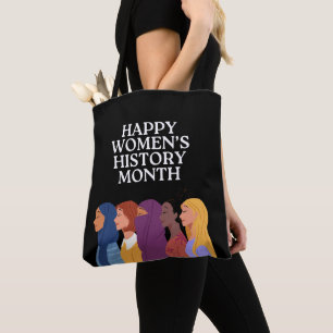 Happy Women's History Month Tote Bag