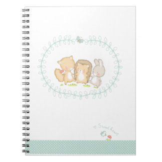 Happy Woodlands Friends Notebook
