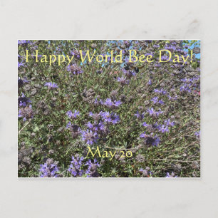 Happy World Bee Day! Postcard