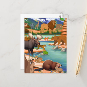 Happy World Postcard Day   Animal   Australian Ani