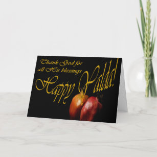 Happy Yalda Pomegranates Card