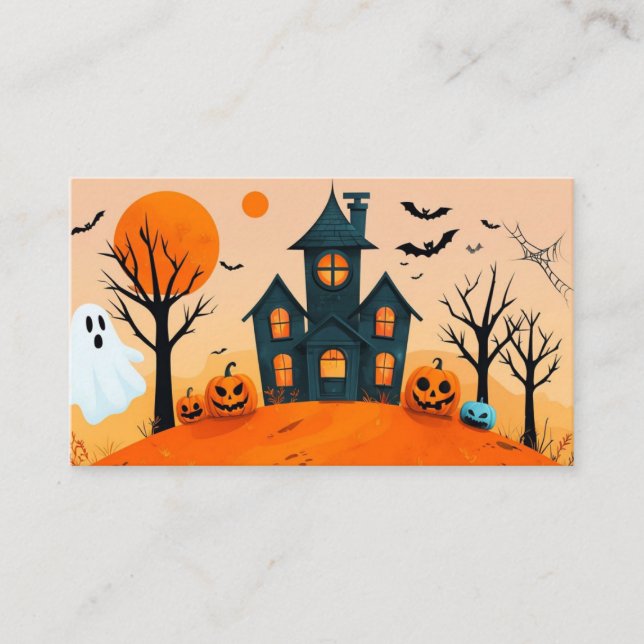 happy year business card (Front)