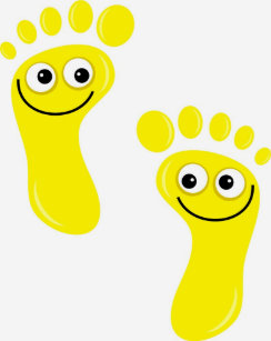 Happy Yellow Feet T-Shirt
