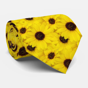 Happy Yellow Sunflowers Tie