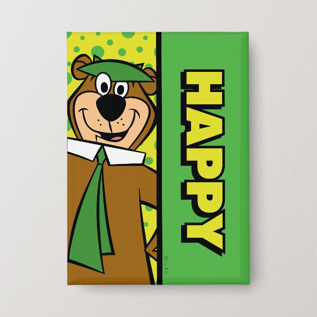 Happy Yogi Bear (Front)