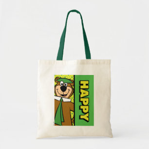 Happy Yogi Bear Tote Bag