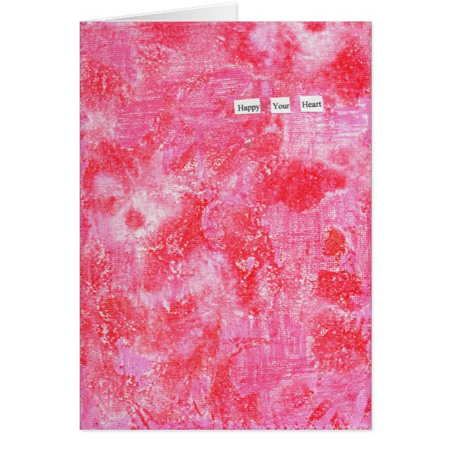 Happy Your Heart Card (Front)