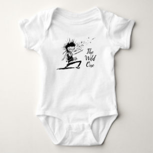 Happy Zombie White Baby T-Shirt Bodysuit