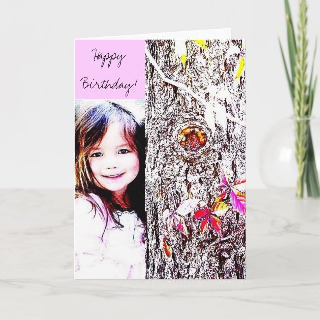 HappyBirthday! ~ girls card (Front)