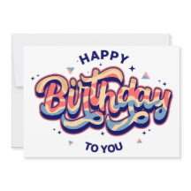 #HappyBirthday #TypographyArt #BirthdayTypography 