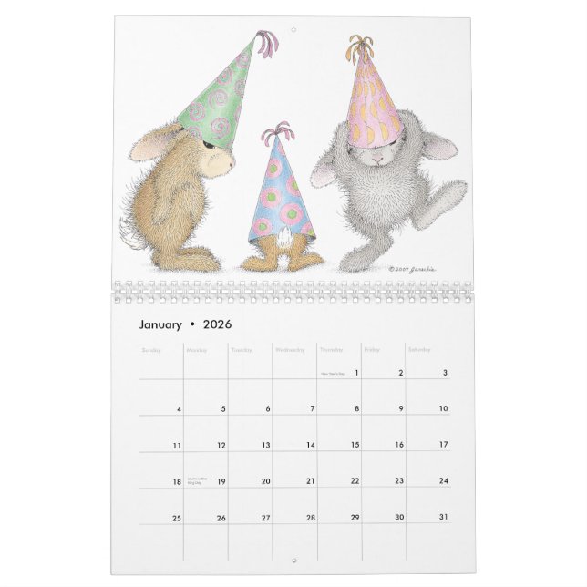 HappyHoppers® Calendar (Jan 2026)