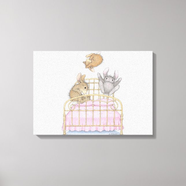 HappyHoppers® Wrapped Canvas (Front)