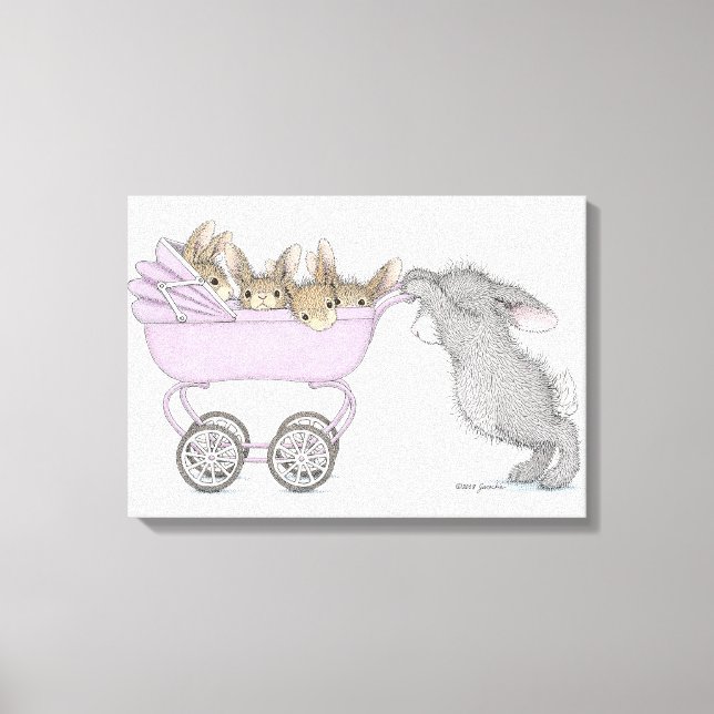 HappyHoppers® Wrapped Canvas (Front)