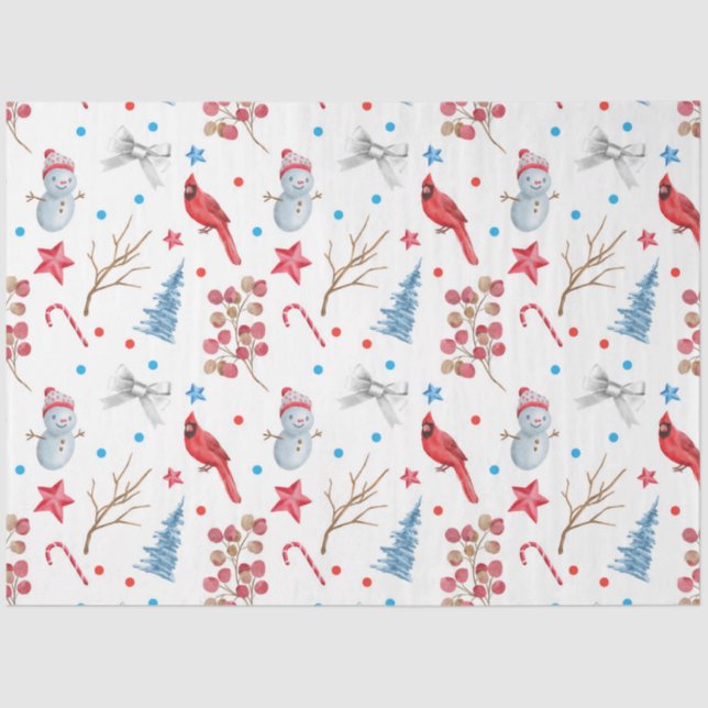 HappyLand Christmas Design 3 Tissue Paper (Front)