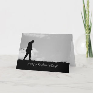 Happy's Day Like a Father to Me Silhouette Card