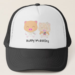 HappyWedding Trucker Hat