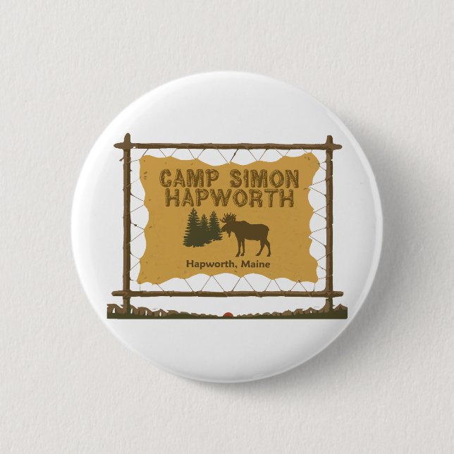 Hapworth 6 Cm Round Badge (Front)